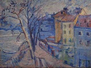 KOUTSKÝ Václav (1907 – 1980) - Pražské nábřeží