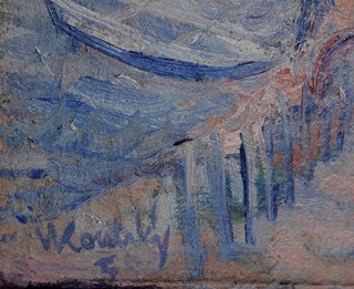 KOUTSKÝ Václav (1907 – 1980) - Pražské nábřeží