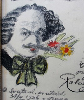 GUTTMANN Robert (1880 – 1942) - Vlastní portrét