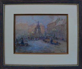 WEISS Carl (1860 – 1931) - Brno Zelný trh