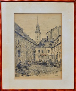 TRUPPE Karl (1887-1959) - Brno Římské náměstí