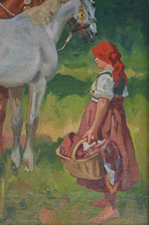 STUDENCKI Stanislaw (1900 - 1944) - Dívka a jezdec