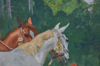 STUDENCKI Stanislaw (1900 - 1944) - Dívka a jezdec