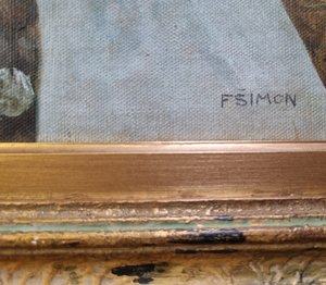 Šimon František Tavík - Cikánka na dvorku