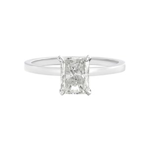 Prsten - 14 kt. Bílé zlato - 0,92ct. Přírodní diamant