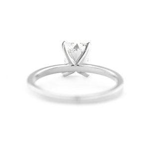 Prsten - 14 kt. Bílé zlato - 0,92ct. Přírodní diamant