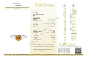 18 kt. Bílé zlato - Prsten - Diamant 0,88 ct