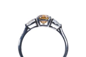 18 kt. Bílé zlato - Prsten - Diamant 0,88 ct