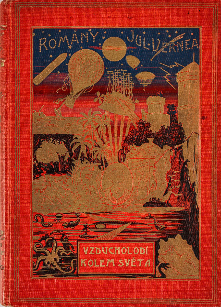 Jules Verne (1828 - 1905) - Vzducholodí kolem světa