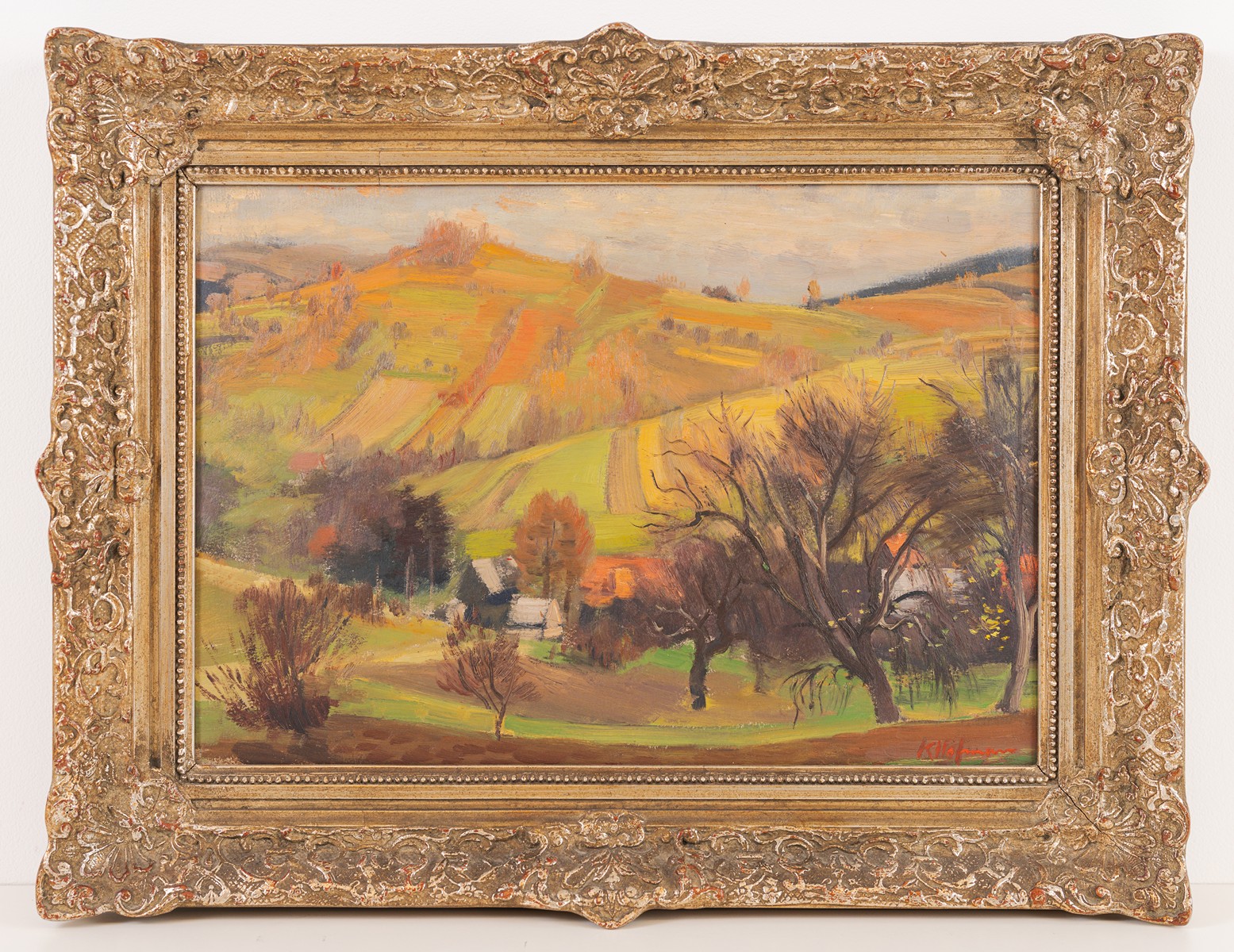 Karel Hofman (1906 - 1998) - Pohled do údolí