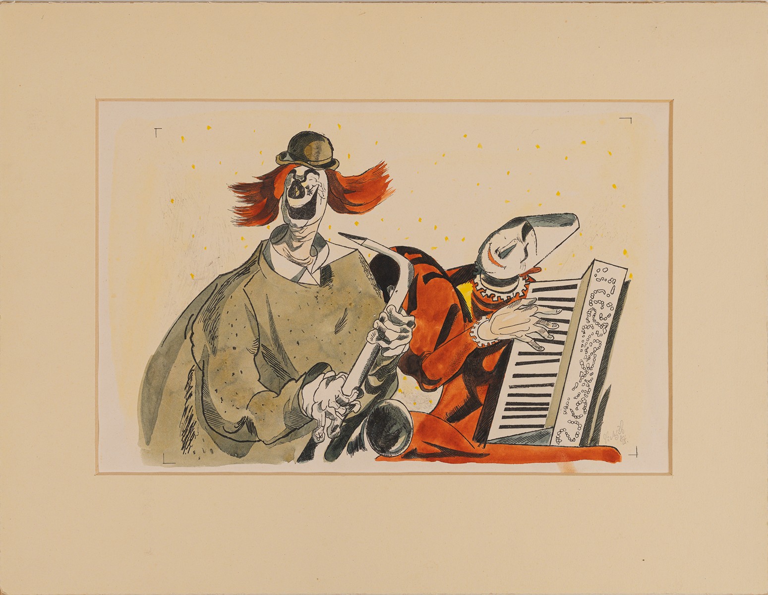 František Tichý (1896 - 1961) - Klauni