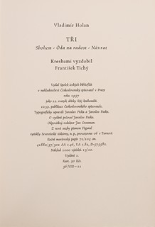 Vladimír Holan (1905 - 1980) - Tři - Sbohem, Óda na radost, Návrat