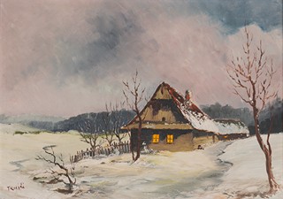 Jiří Krejčí (1899 - 1977) - Zimní podvečer