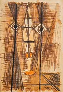 František Hudeček (1909 - 1990) - Hlava velká