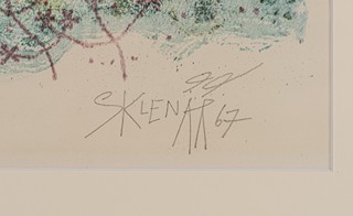 Zdeněk Sklenář (1910 - 1986) - Paví pera