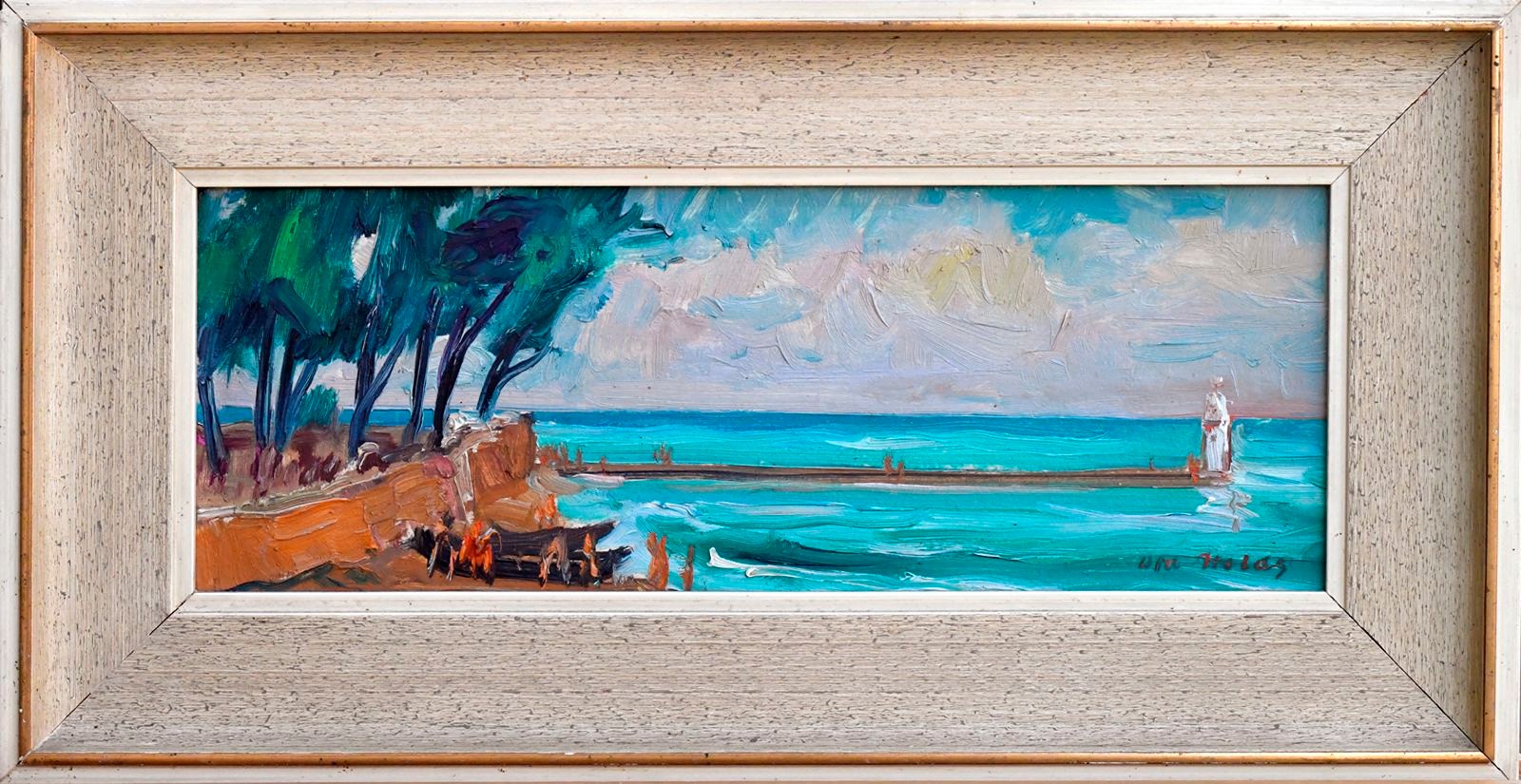 Holas Ota (1910-1990) - Na pobřeží Novigradu, Jugoslávie