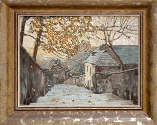 Aron František (1895-?) - Staré zámecké schody