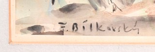 Bílkovský František (1909-1998) - Kozy na pastvě