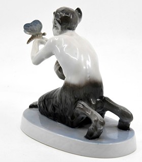 Himmelstoss Karl (1872-1967) - Faun s motýlem - Zamilovaný/Verliebt