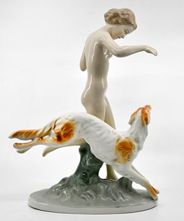 Strobach - Königová Elly (1908-2002) - Bohyně lovu Diana