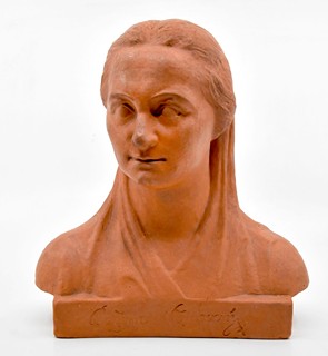 Neužil Bedřich (1892-?) - Busta BOŽENA NĚMCOVÁ