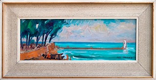 Holas Ota (1910-1990) - Na pobřeží Novigradu, Jugoslávie