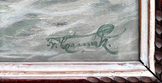 František Čermák (1904) - Racci nad rozbouřeným mořem