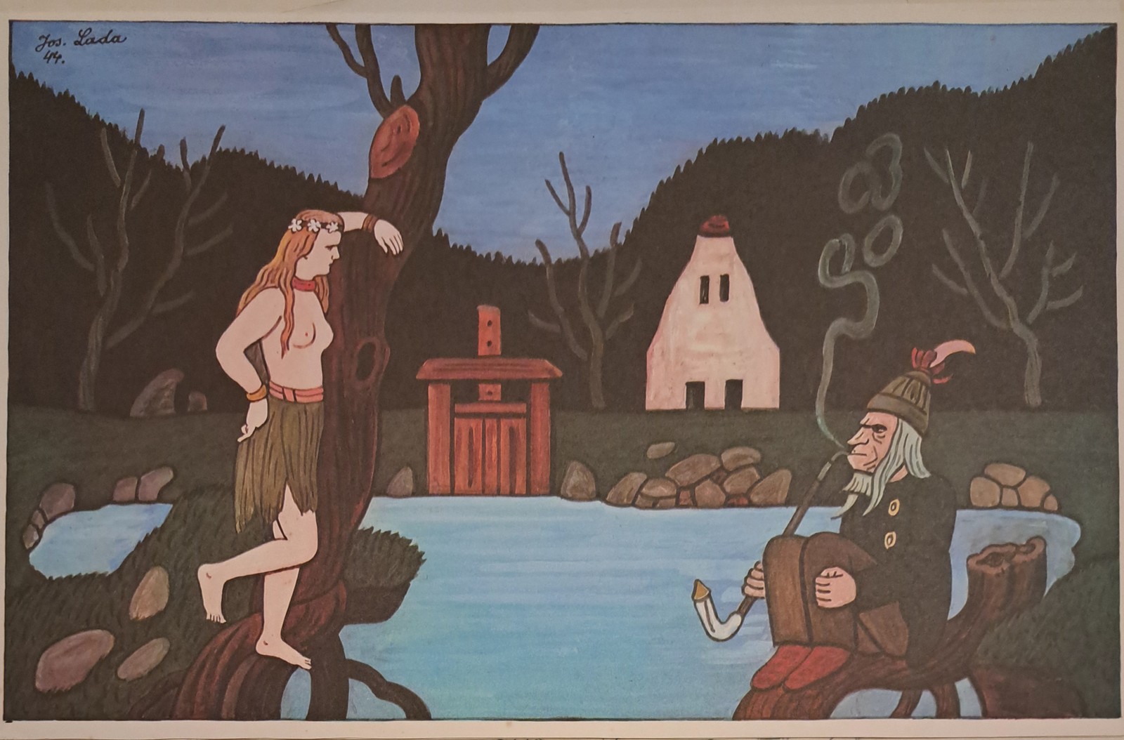 Josef Lada (1887 - 1957) - Vodník