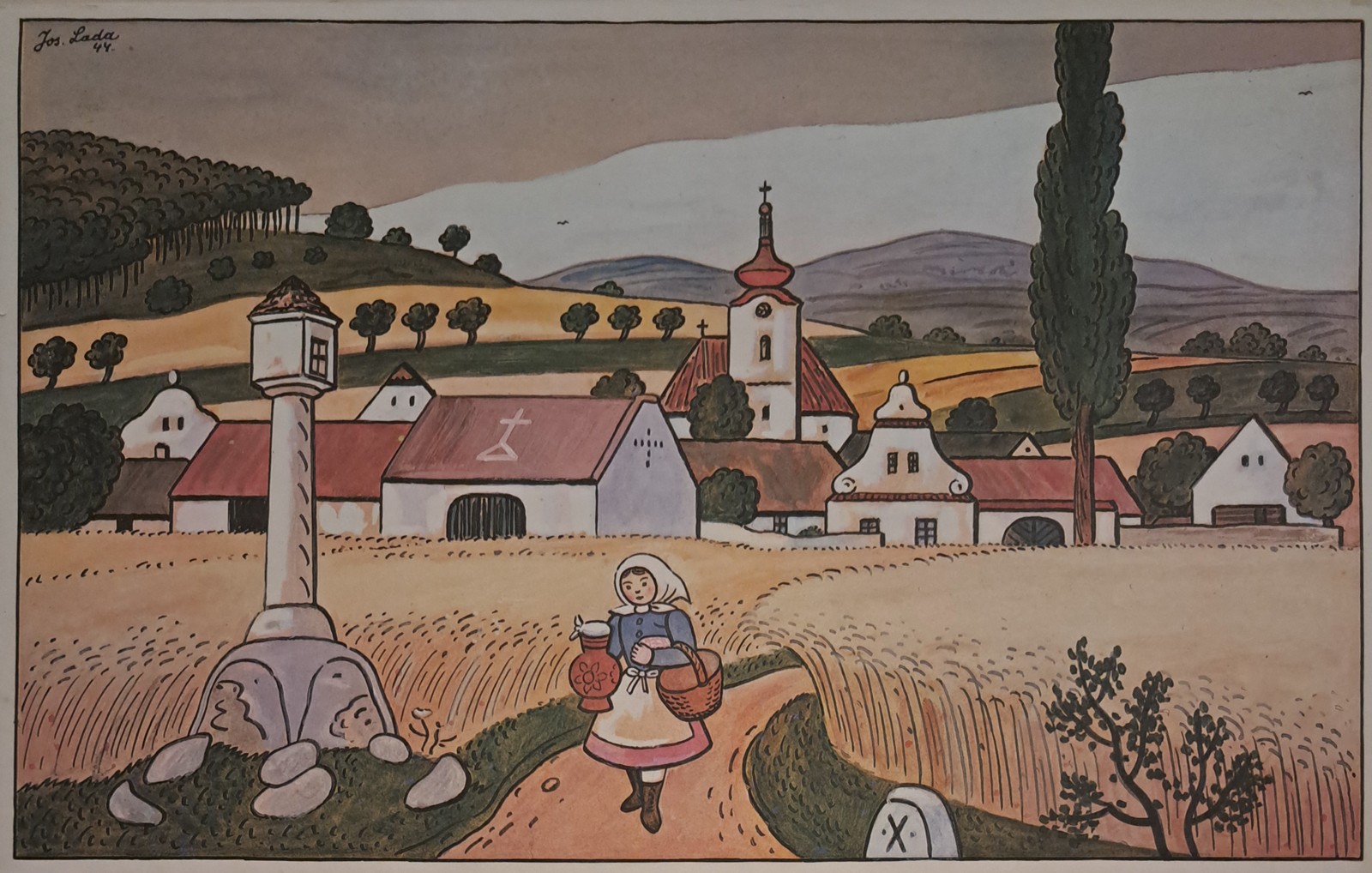 Josef Lada (1887 - 1957) - Léto