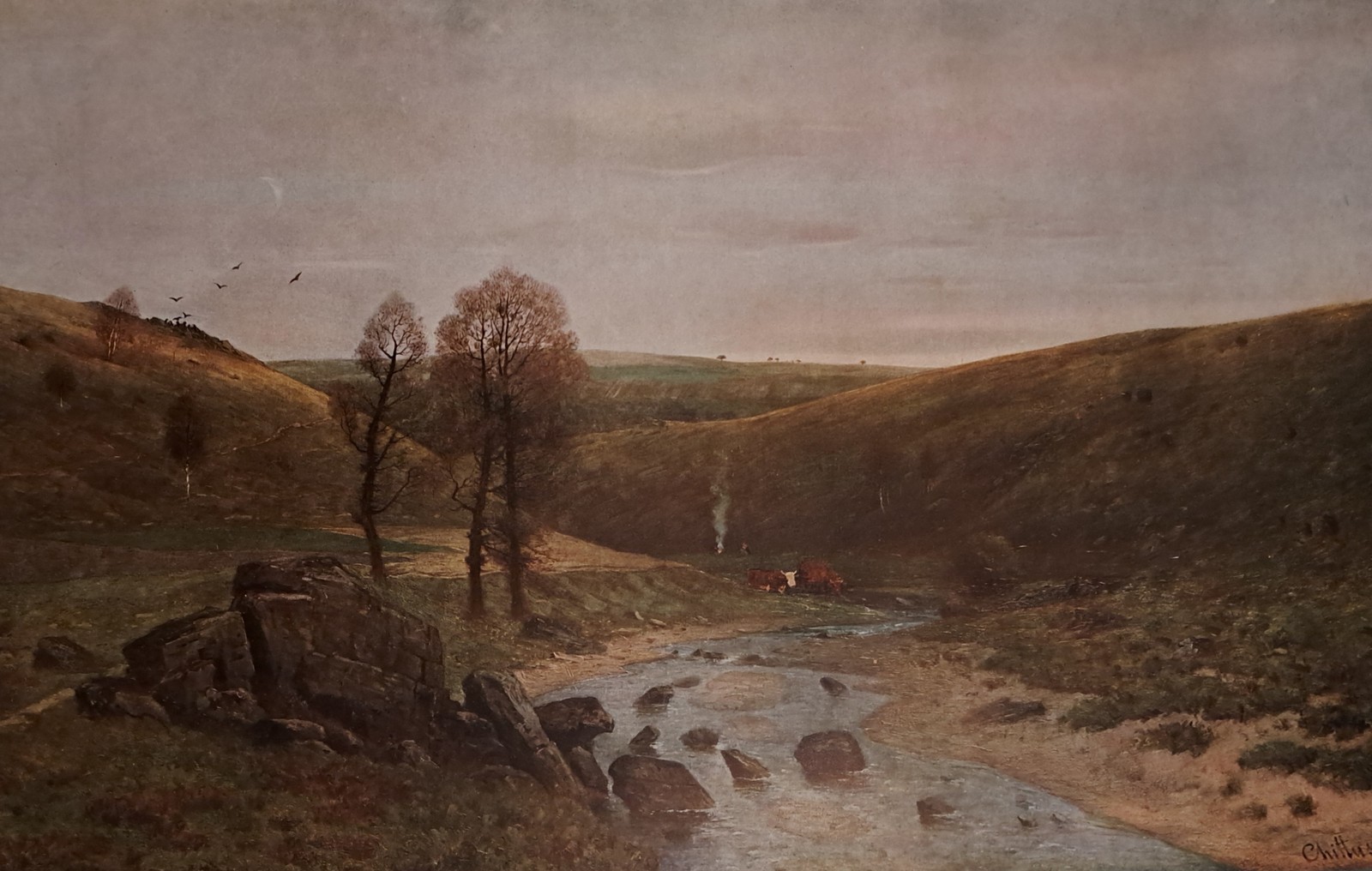 Antonín Chittussi (1847 - 1891) - Údolí Doubravky