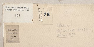 Oldřich Blažíček (1887 - 1953) - Poledne (duben 1953) Publikované dílo