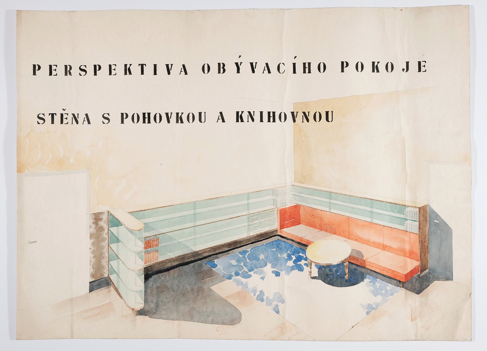 Dva návrhy art deco interiérů