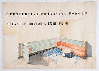 Dva návrhy art deco interiérů
