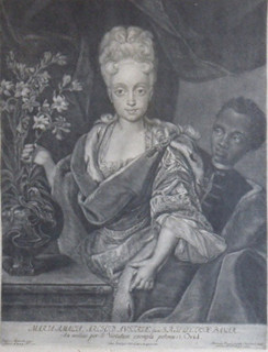 JAN KUPECKÝ (1667-1740) - MARIA AMALIA ARCIVÉVODKYNĚ RAKOUSKÁ - ROK 1737