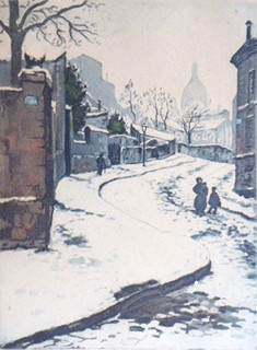 JEAN-LOUIS FORAIN (1852-1931), PŘIPSÁNO - MONTMARTRE