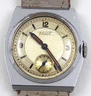 OCELOVÉ NÁRAMKOVÉ HODINKY - TISSOT