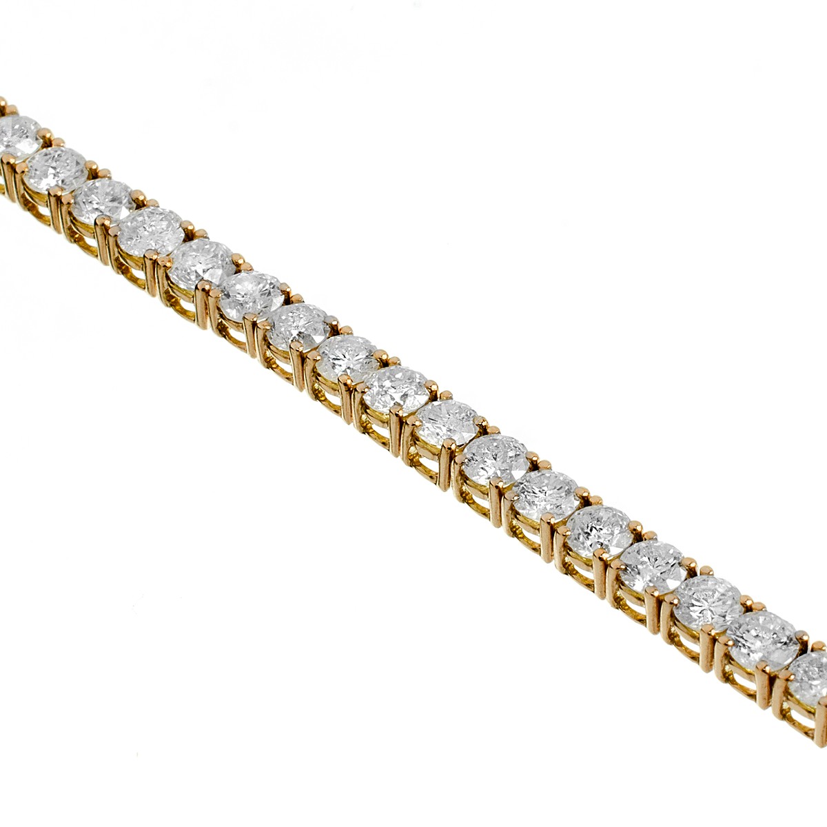 Diamantový tenisový náramek