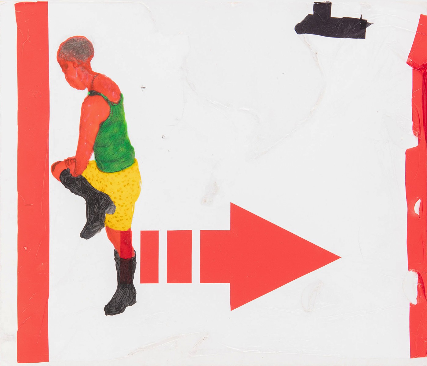 Jiří Petrbok - Postava se šipkou, 2002