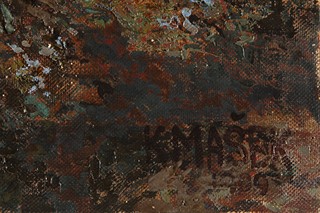 KAREL VÍTĚZSLAV MAŠEK 1865 - 1927 - ČERNÝ STAV II