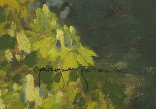 JAROSLAV ŠETELÍK 1881 - 1955 - POHLED NA HRADČANY