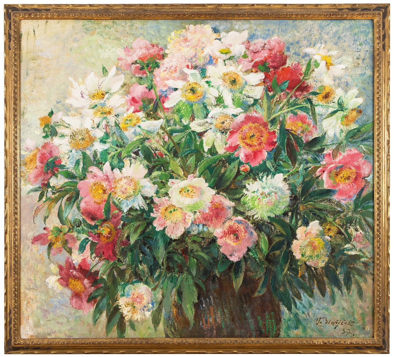 Blažíček Oldřich (1887-1953) - Pivoňky