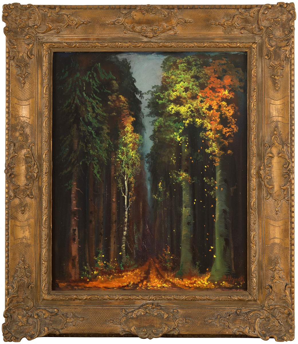 Nejedlý Otakar (1883-1957) - Cesta podzimním lesem