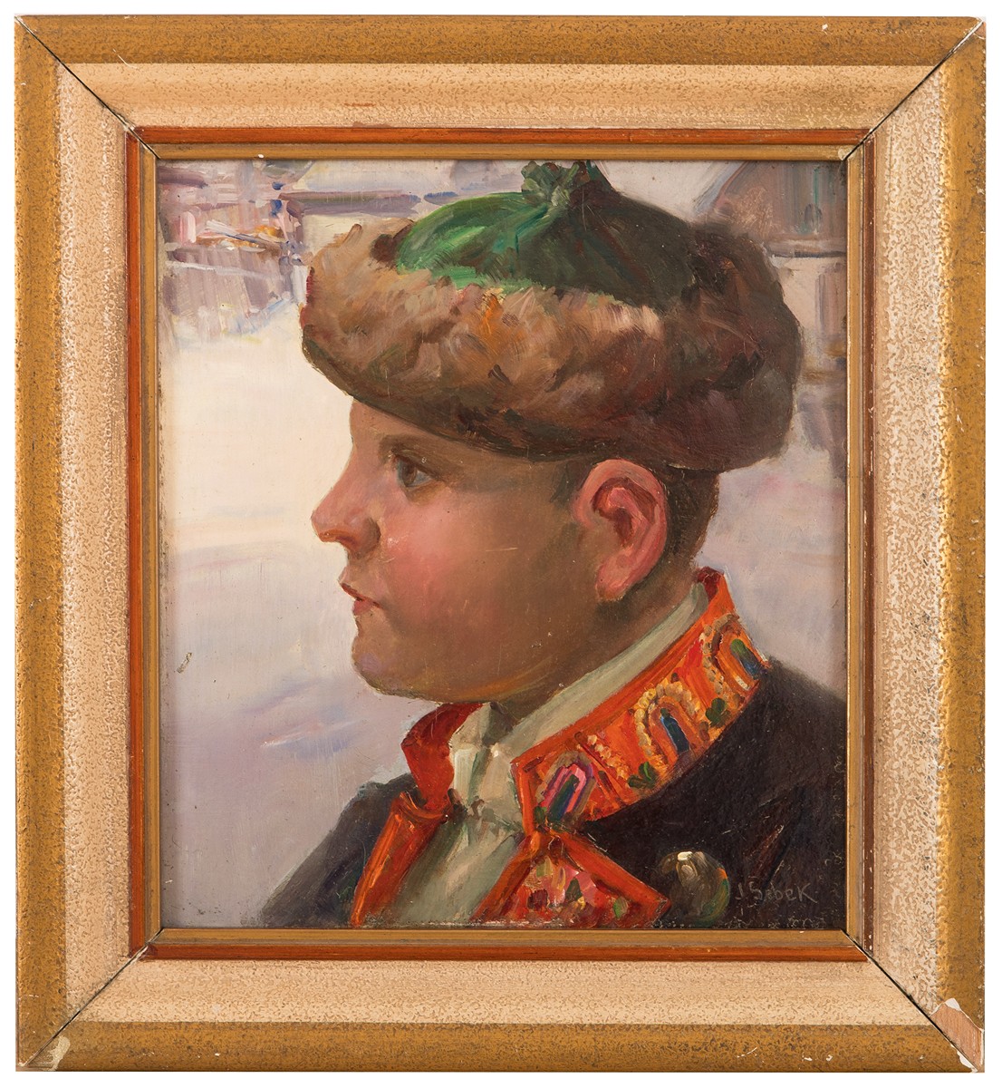 Šebek Jan (1890-1966) - Chlapec v kroji