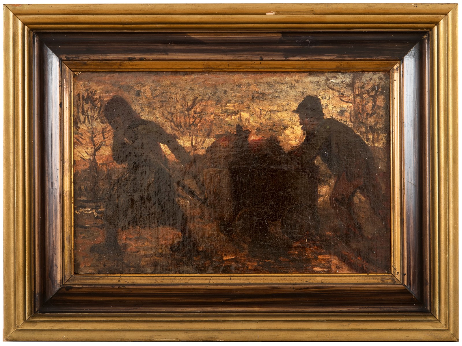Wünsche Vilém (1900-1984) - Dvojice s vozíkem