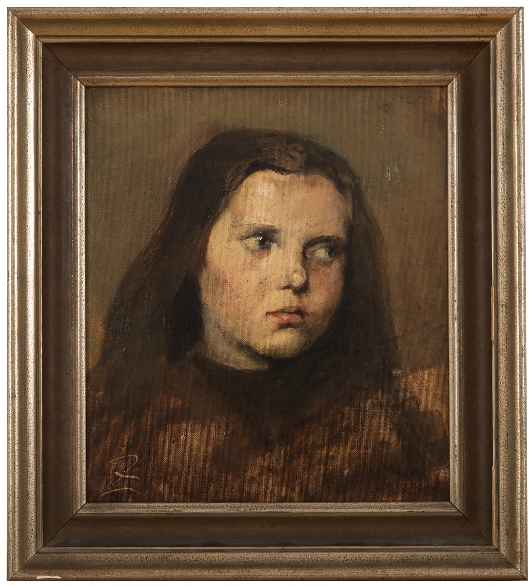 Ženíšek František (1849-1916) - Dívčí hlava