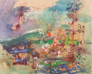 Lachout Vlastislav (1935-) - Zelené jezírko