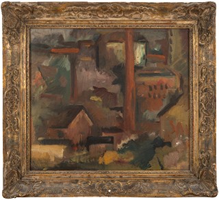 Novák Adolf (1912-1990) - Periferie/na rubu Pramice u břehu
