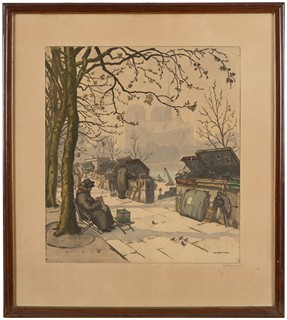 Stretti - Zamponi Jaromír (1882-1959) - Bukinisté v Paříži