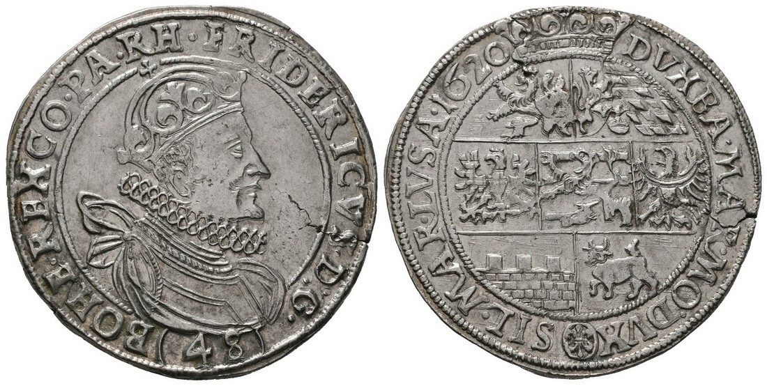 Fridrich Falcký, 1619 - 1620
