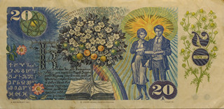 Bankovka 20 KORUN ČESKOSLOVENSKÝCH 1988